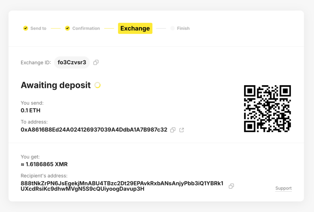 How to Buy Monero: ETH to XMR - step 3 How to Buy Monero: ETH to XMR - step 3