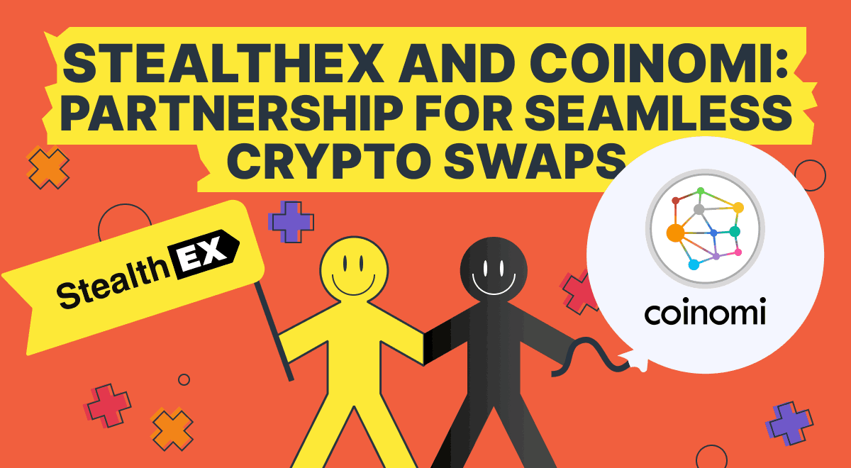 Coinomi Integrates StealthEX for Instant 2,000+ Crypto Asset Swaps