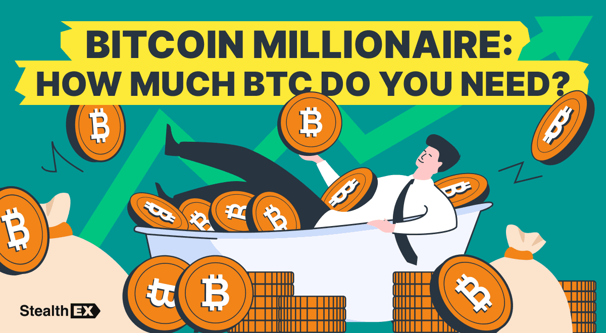 How Much Bitcoin Do You Need to Become a Millionaire?